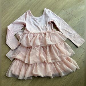 Janie and Jack x brown girls do ballet Soft Pink Ballet Dress size 6